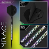 Mission - Mirage Darts - 90% Tungsten - 23g 25g