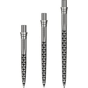Mission - Caliburn EVO Mission Logo Dart Points - 26mm 32mm 38mm - 26mm / Silver