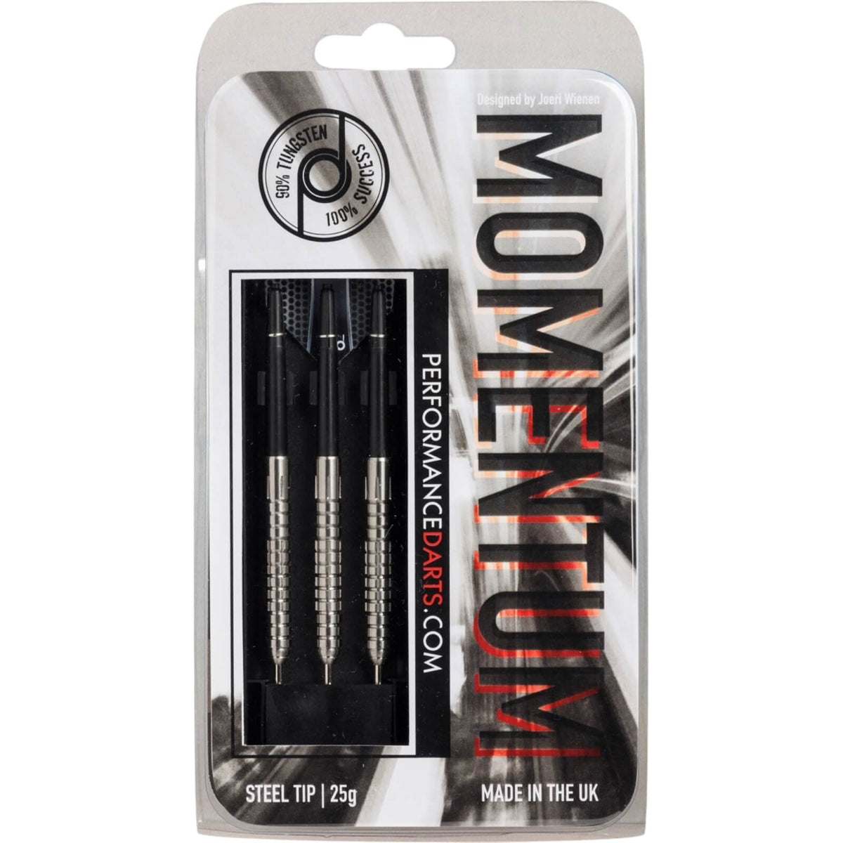 Darts - Performance Darts - Momentum - Steel Tip - 90% Tungsten - 23g 25g 