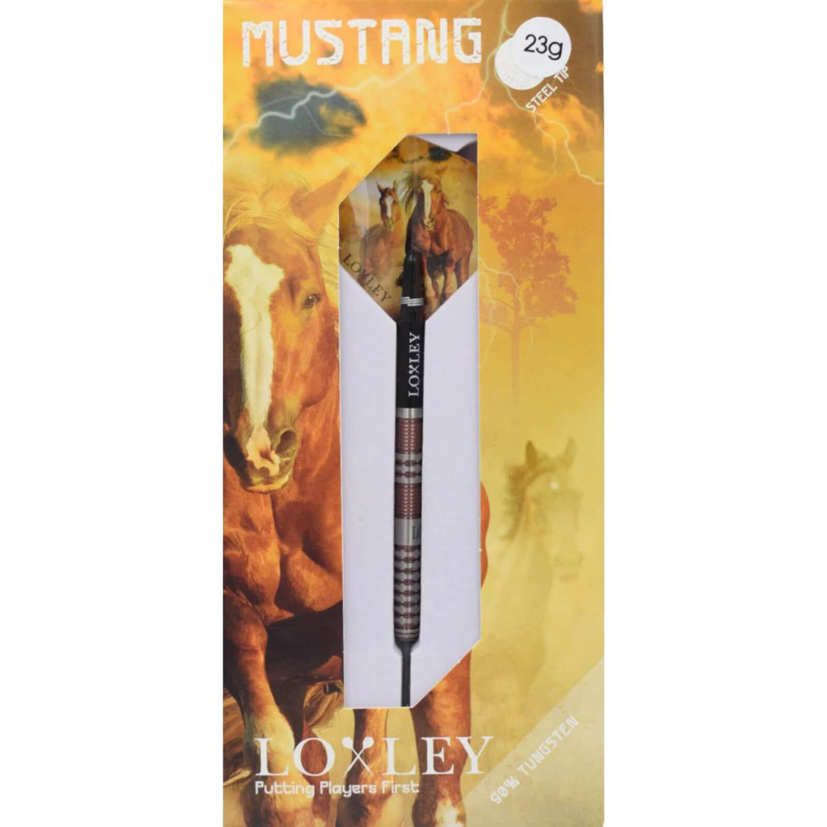 Loxley - Mustang Darts - Steel Tip - 90% Tungsten - 22g 23g 24g