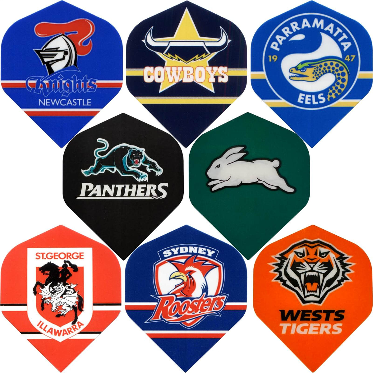 NRL Dart Flights For Sale Official NRL Dart Flights Avid Darts