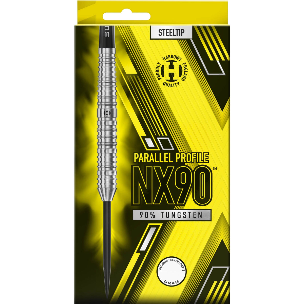 Darts - Harrows - NX90 Parallel Darts - Steel Tip - 90% Tungsten - 22g 23g 24g 26g