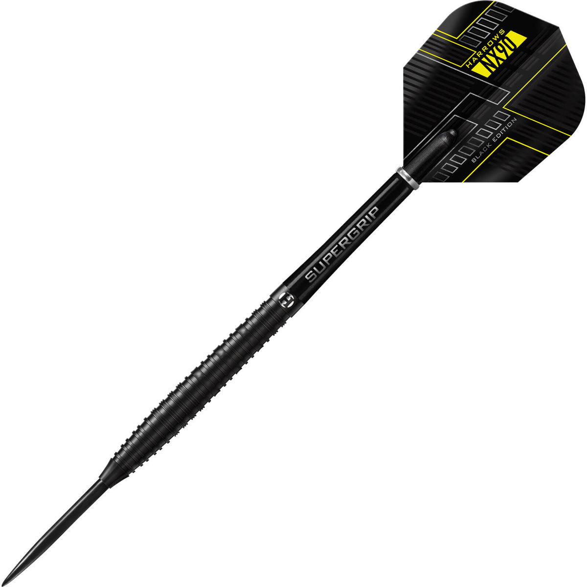 Darts - Harrows - NX90 Black Edition Darts - Steel Tip - 90% Tungsten - 21g 22g 23g 24g 25g 26g