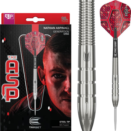 Target - Nathan Aspinall Gen 1 Darts - Swiss Point - 90% Tungsten - 22g 24g 26g -