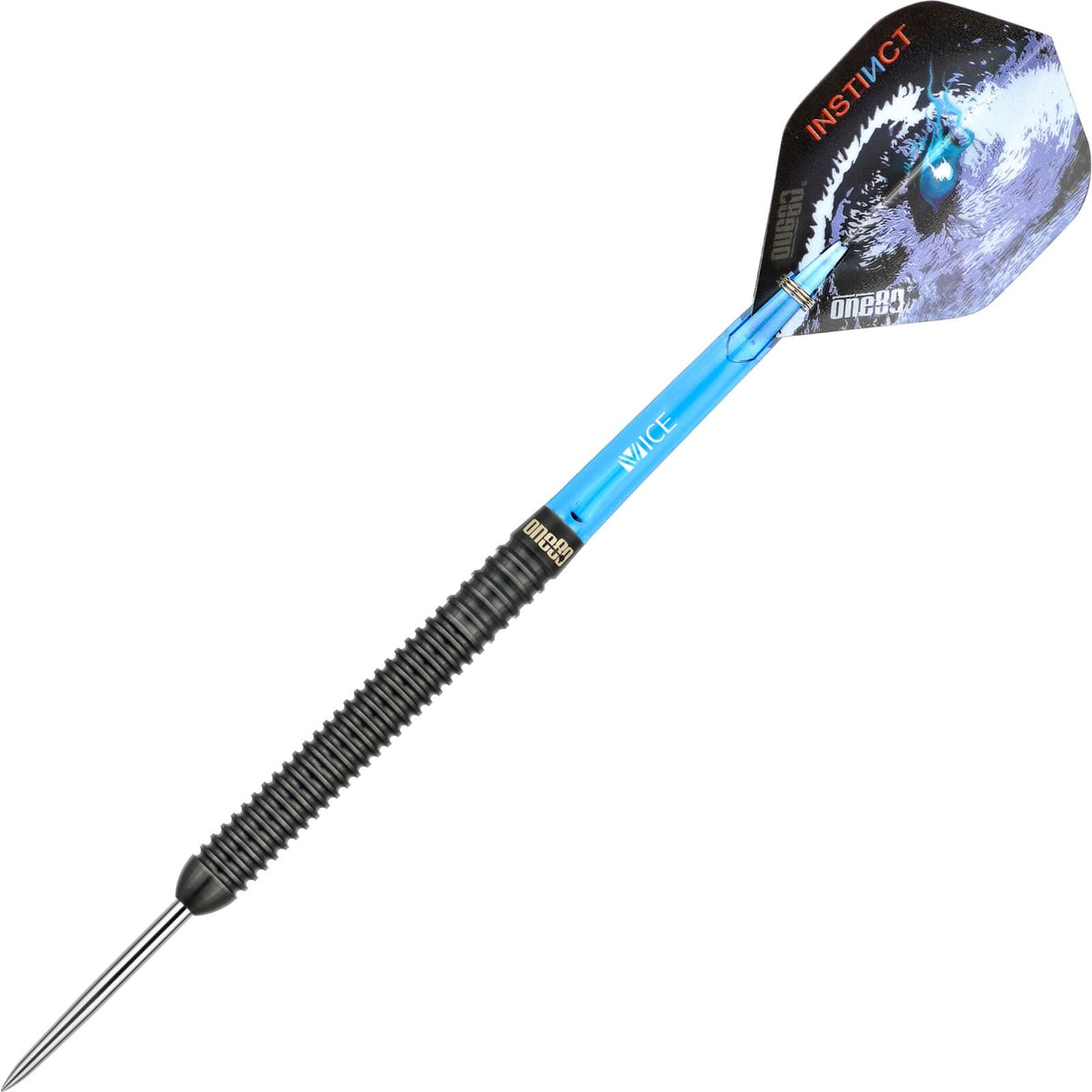 Darts - One80 - Night Hunter Defense Darts - Steel Tip - 90% Tungsten - 22g 24g