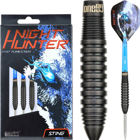 One80 - Night Hunter Sting Darts - 90% Tungsten - 22g 24g -