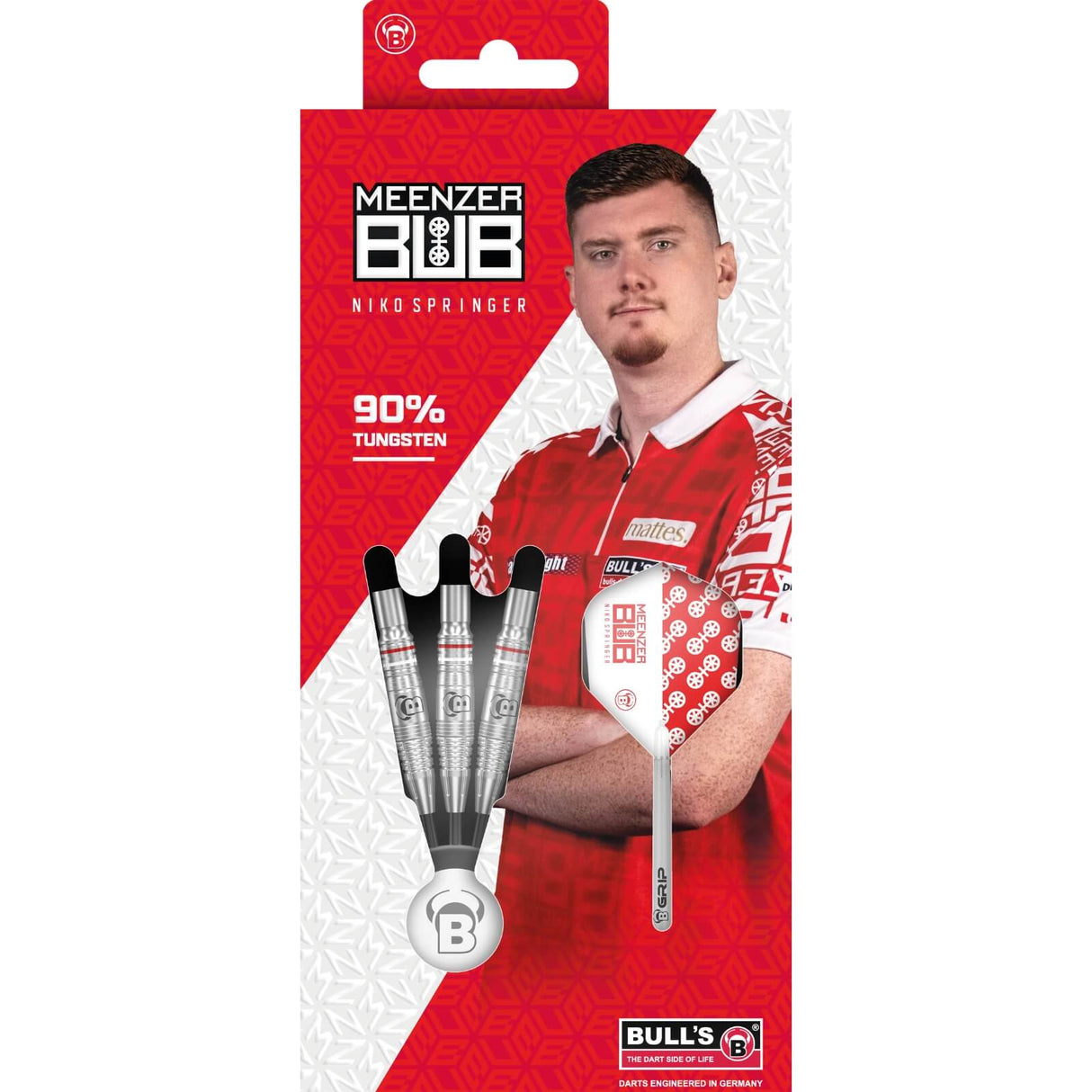 BULL'S - Niko Springer Darts - 90% Tungsten - 22g 24g -