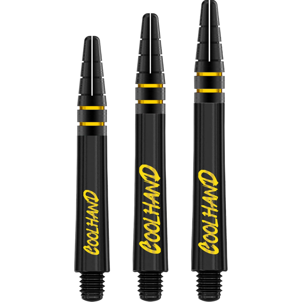 Dart Shafts - Red Dragon - Nitrotech Luke Humphries - Hybrid Dart Shafts Short (36mm) / Black