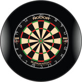 Nodor - Supamatch 5 Dartboard & Surround Bundle - Black