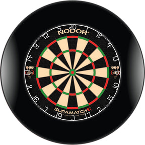 Nodor - Supamatch 5 Dartboard & Surround Bundle - Black