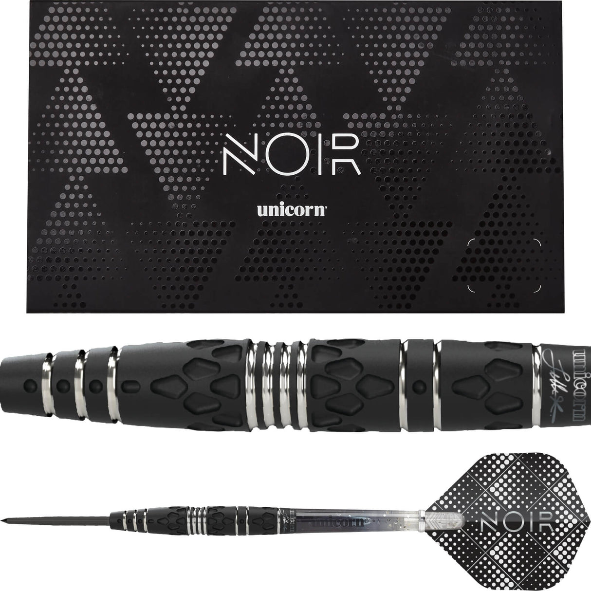 Unicorn - Jelle Klaasen Noir Phase 2 Darts - 90% Tungsten - 20g 22g 24g -