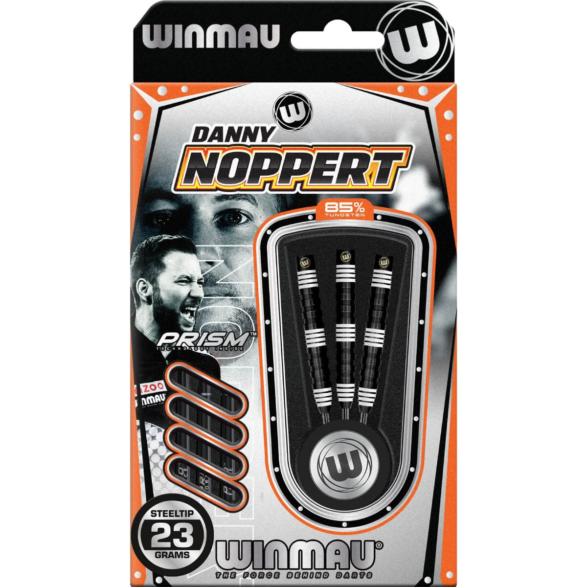 Darts - Winmau - Danny Noppert 85 Pro Series Darts - Steel Tip - 85% Tungsten - 23g 25g 