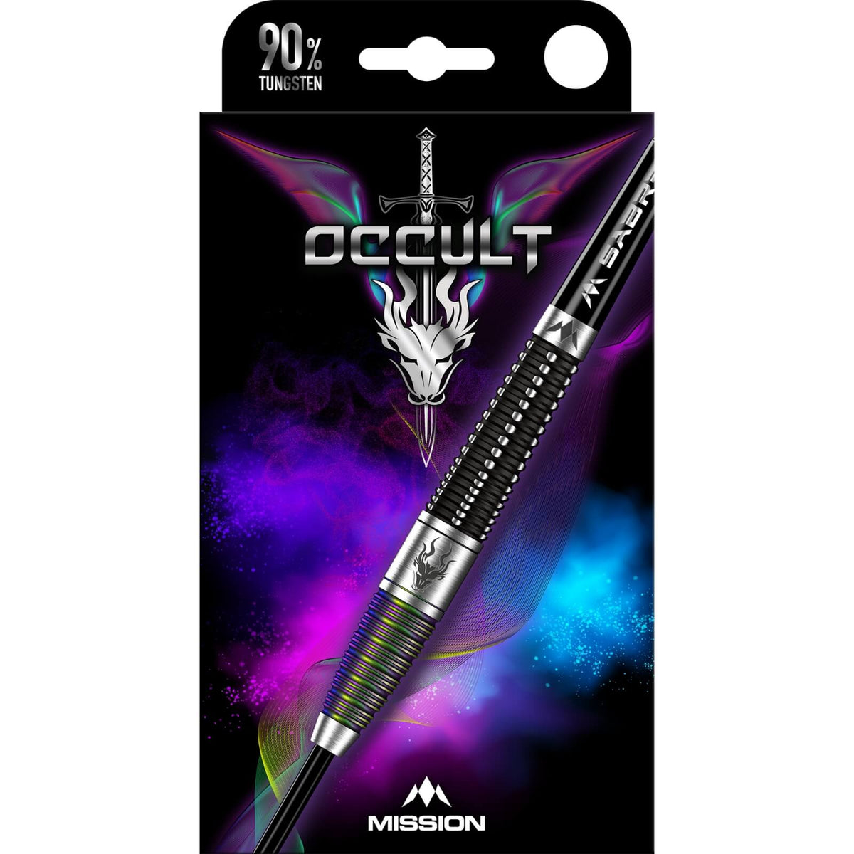 Darts - Mission - Occult Darts - Steel Tip - 90% Tungsten - 23g 25g 