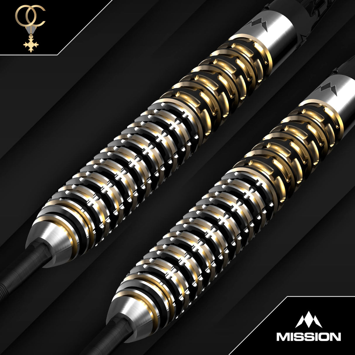Mission - Olly Croft OBE Darts - Limited Edition - 95% Tungsten - 24g -