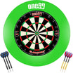 One80 - Gladiator 2+ Dartboard & Surround Ready to Play Bundle - Green
