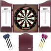 One80 - Gladiator 2+ Dartboard & Cabinet Ready to Play Bundle - Rosewood