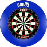 One80 - Gladiator 2+ Dartboard & Surround Bundle - Blue