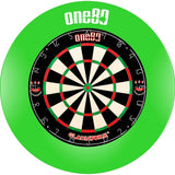 One80 - Gladiator 2+ Dartboard & Surround Bundle - Green