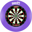 One80 - Gladiator 2+ Dartboard & Surround Bundle - Purple