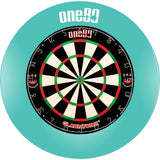 One80 - Gladiator 2+ Dartboard & Surround Bundle - Teal