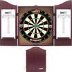One80 - Gladiator 3+ Dartboard & Cabinet Bundle - Rosewood