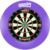 One80 - Gladiator 3+ Dartboard & Surround Bundle - Purple