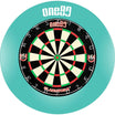 One80 - Gladiator 3+ Dartboard & Surround Bundle - Teal