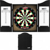 One80 - Gladiator 3+ Dartboard & Cabinet Bundle - Black