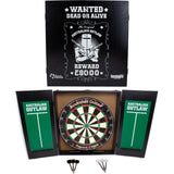 Formula Sports - Australian Outlaw Dartboard & Cabinet Set -