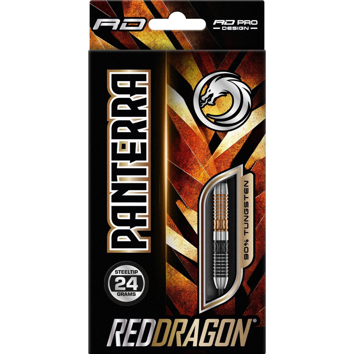 Darts - Red Dragon - Panterra Darts - Steel Tip - 90% Tungsten - 22g 24g 26g 