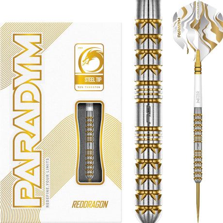 Red Dragon - Paradym Gold Darts - 90% Tungsten - 22g 24g 26g -