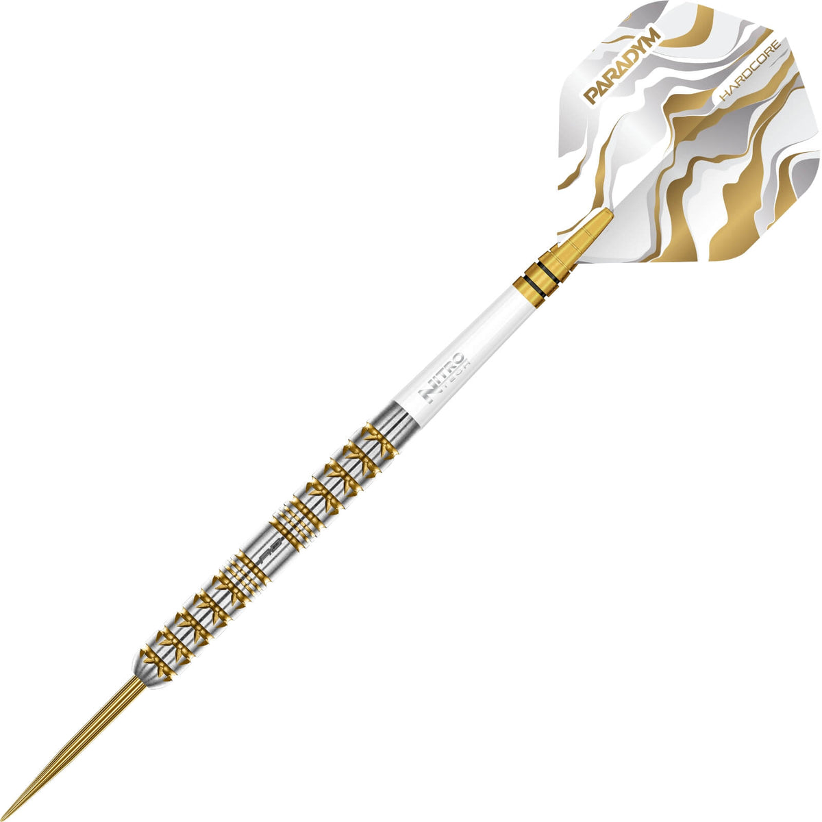 Darts - Red Dragon - Paradym Gold Darts - Steel Tip - 90% Tungsten - 22g 24g 26g