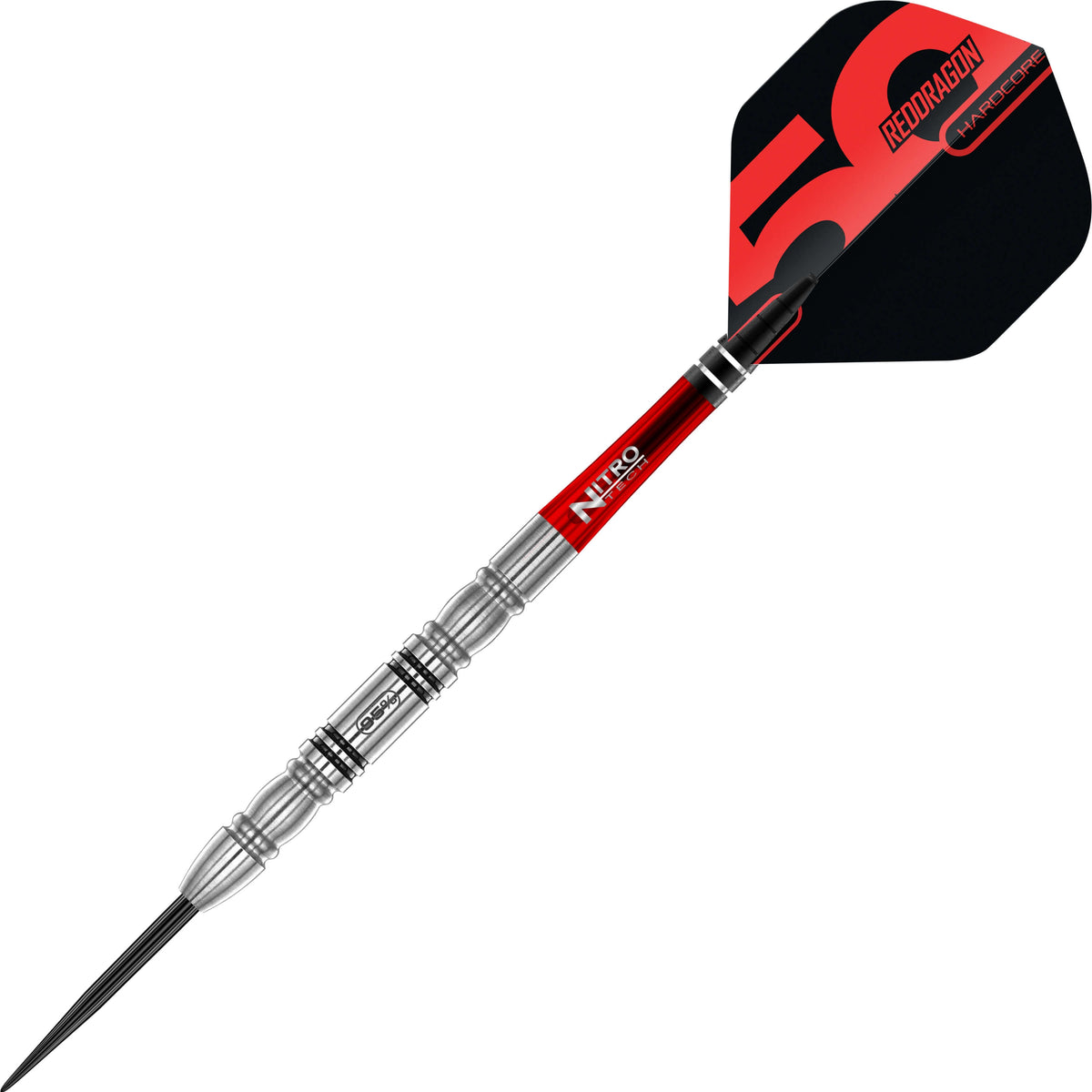 Darts - Red Dragon - Penetrator 4 Darts - Steel Tip - 95% Tungsten - 23g