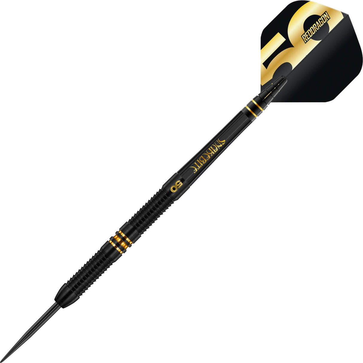 Red Dragon - Peter Wright 50 Years Limited Edition Darts - 90% Tungsten - 21g -