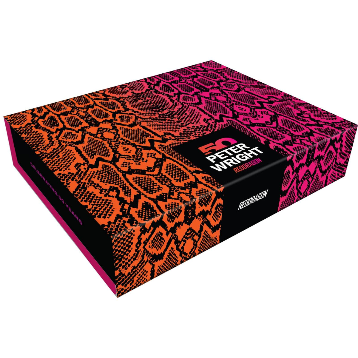 Red Dragon - Peter Wright 50 Years Limited Edition Darts - Steel Tip - 90% Tungsten - 21g