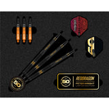 Red Dragon - Peter Wright 50 Years Limited Edition Darts - 90% Tungsten - 21g -