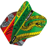 Red Dragon - Peter Wright Ying Yang Double World Champion - Big Wing Dart Flights -