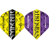 Red Dragon - Peter Wright Ying Yang World Champion - Big Wing Dart Flights - Yellow
