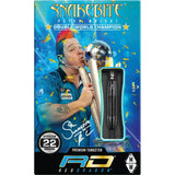 Red Dragon - Peter Wright Snakebite 3 Darts - 90% Tungsten - 22g 26g -