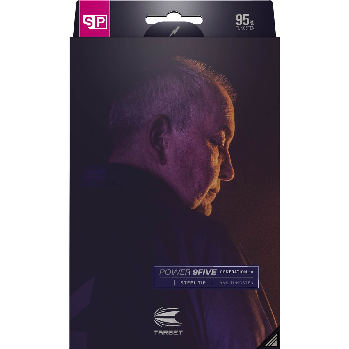 Darts - Target - Phil Taylor Gen 10 Darts - Swiss Point - Steel Tip - 95% Tungsten - 22g 24g 26g 