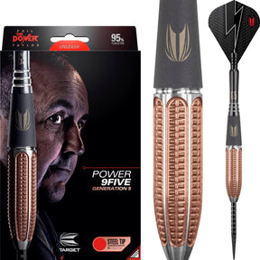 Target - Phil Taylor Gen 5 Darts - 95% Tungsten - 22g 24g 26g -