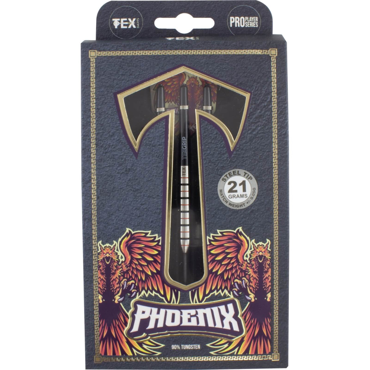 Tex - Phoenix Darts - 90% Tungsten - 21g 23g -