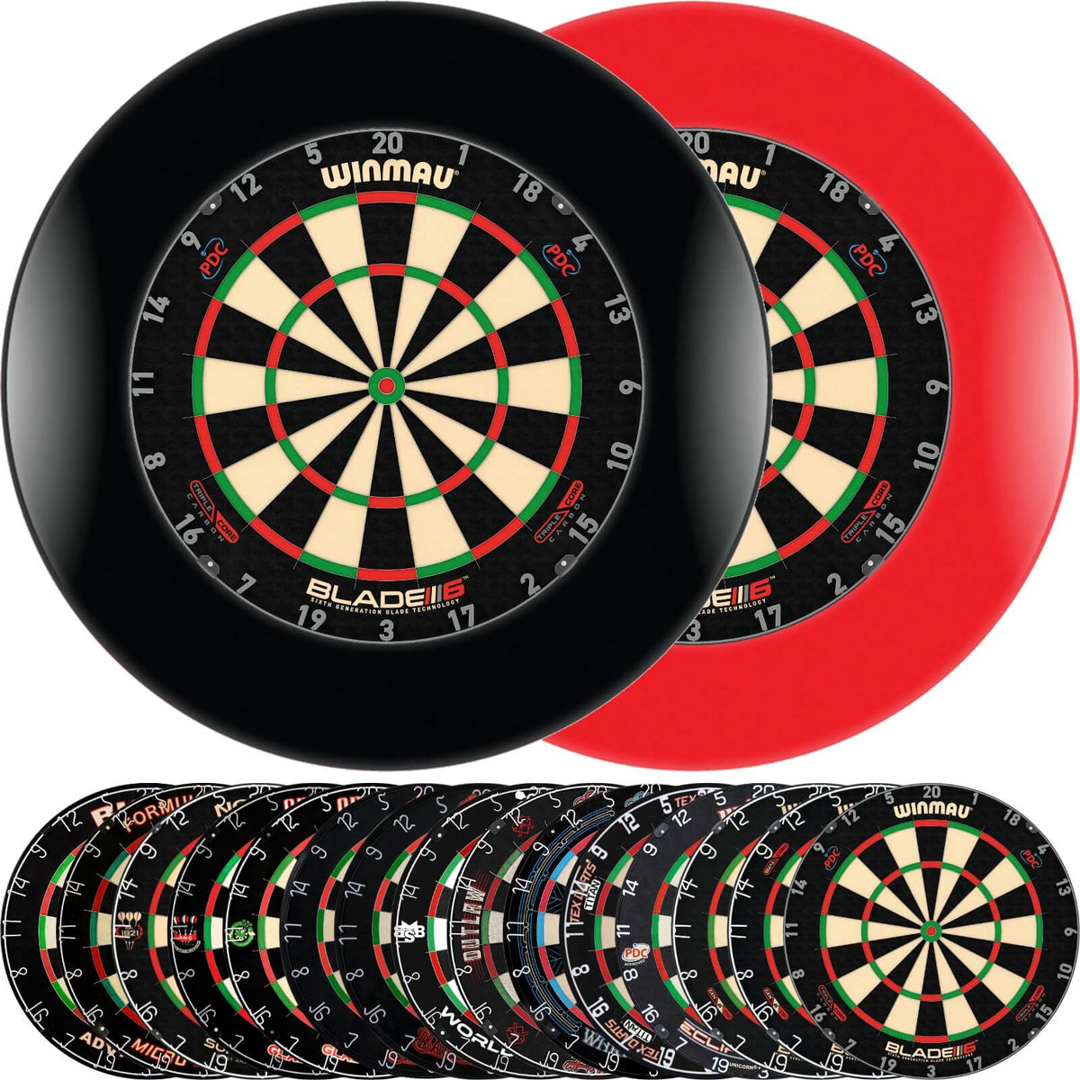 Surrounds &amp; Dartboards - Formula Sports - Plain Dartboard Surround &amp; Dartboard Bundle - Choose Your Board 