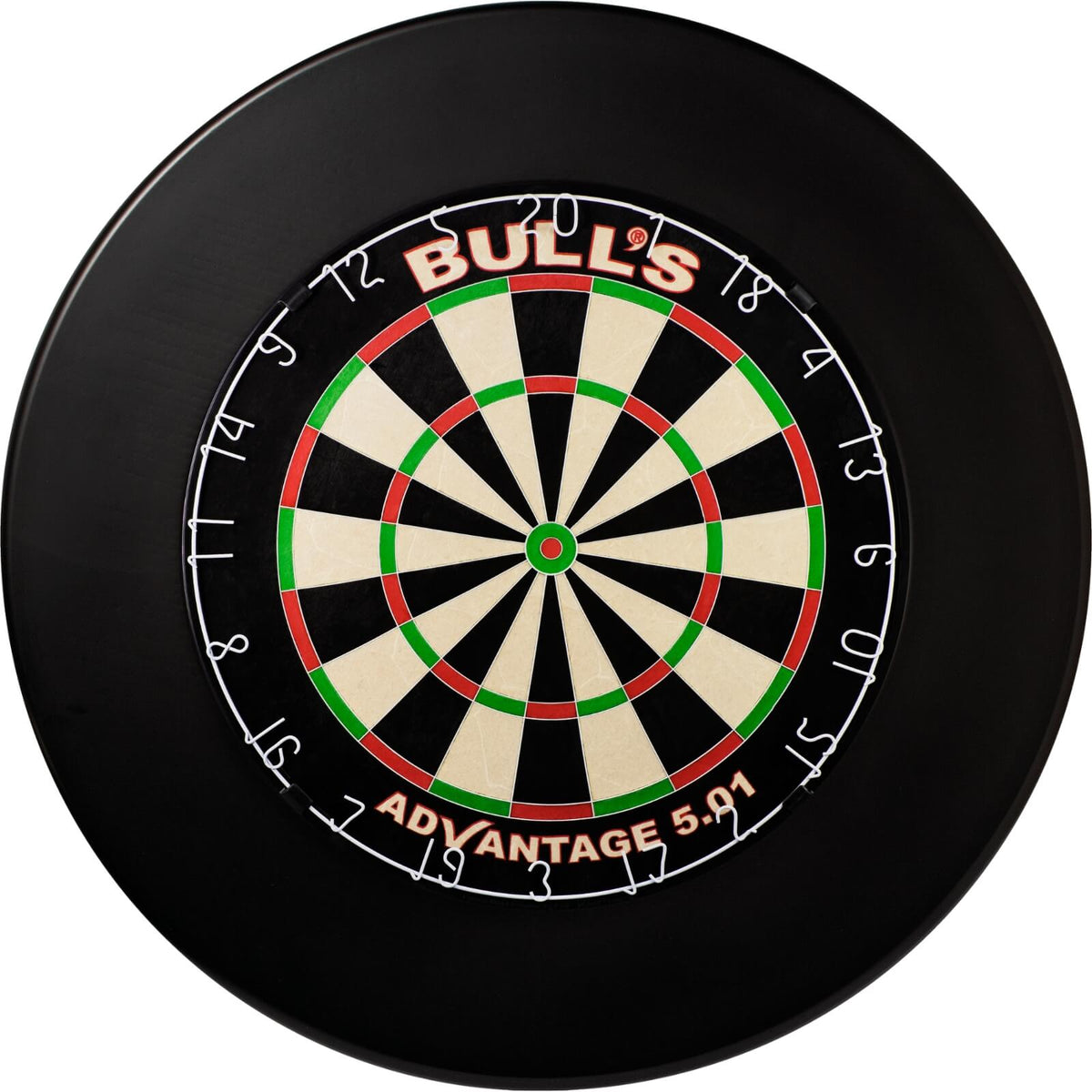 Surrounds &amp; Dartboards - Winmau - Plain Dartboard Surround &amp; Dartboard Bundle - Choose Your Board Black / Bulls NL - Advantage 501