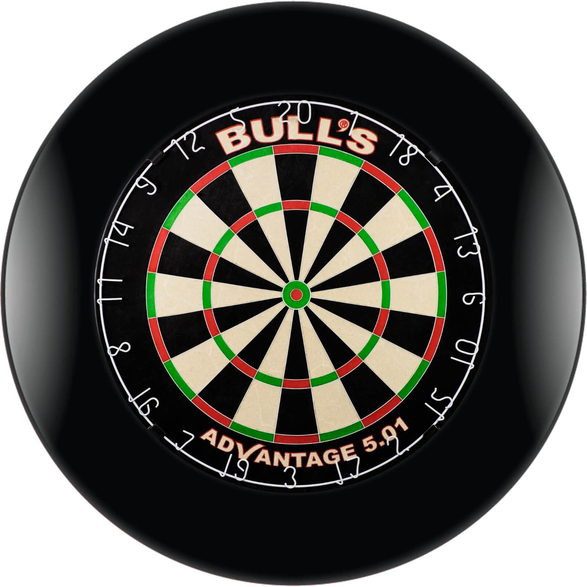 Surrounds &amp; Dartboards - Formula Sports - Plain Dartboard Surround &amp; Dartboard Bundle - Choose Your Board Black / Bulls NL - Advantage 501
