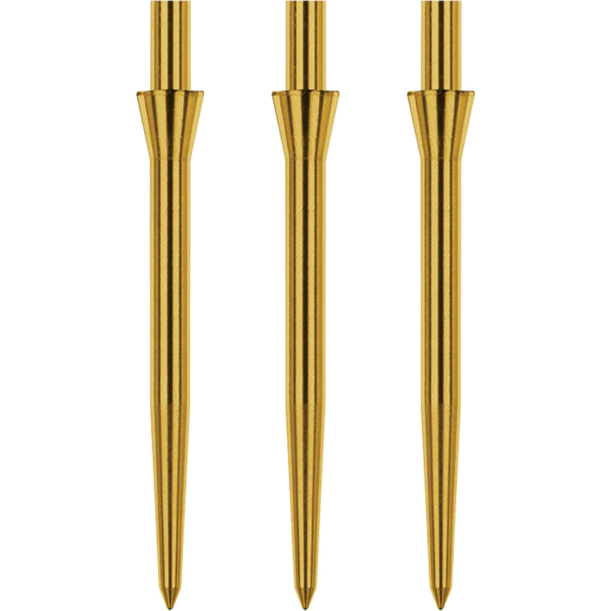 Point Accessories - Red Dragon - Raptor Smooth Gold Dart Points - 35mm