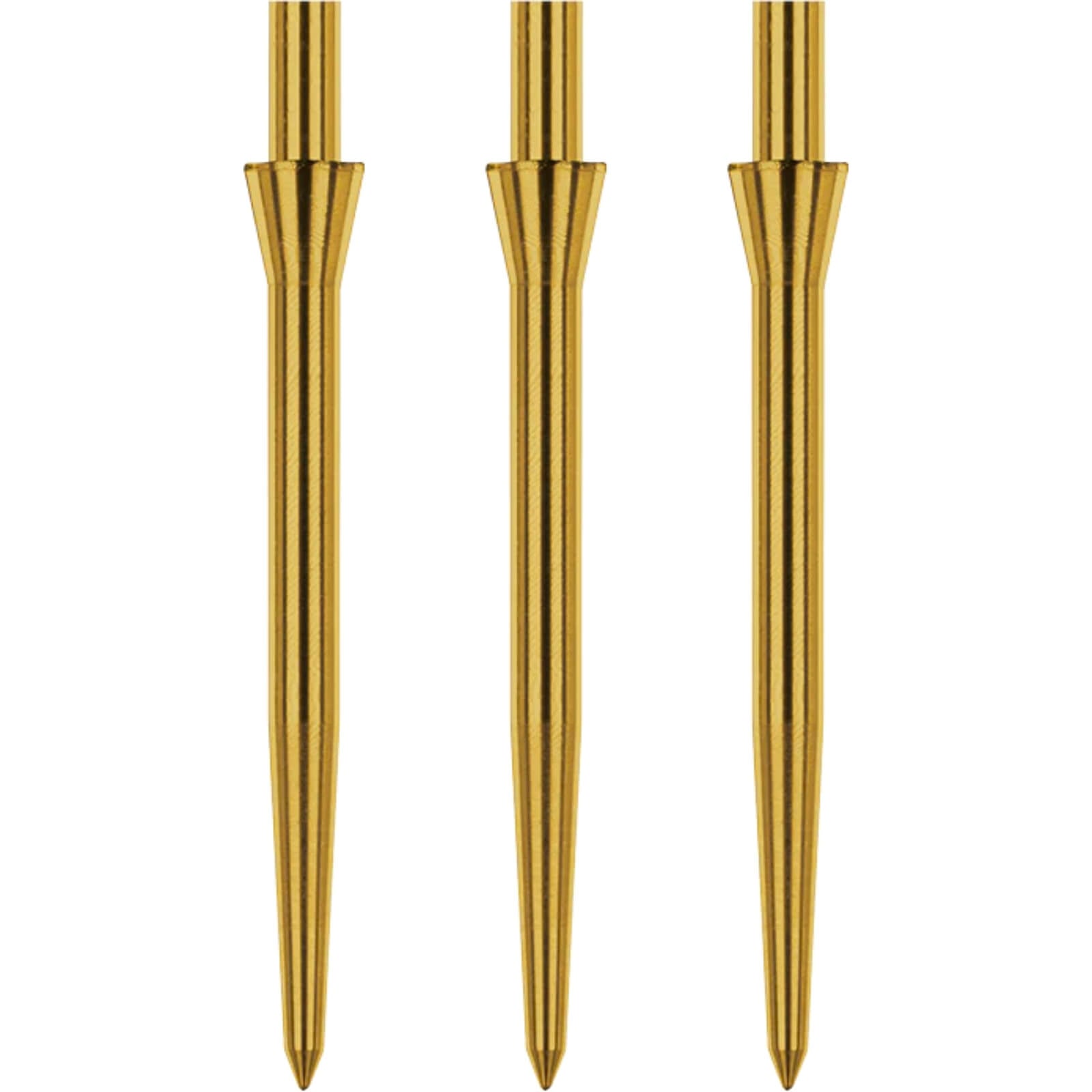 Point Accessories - Red Dragon - Raptor Smooth Gold Dart Points - 35mm