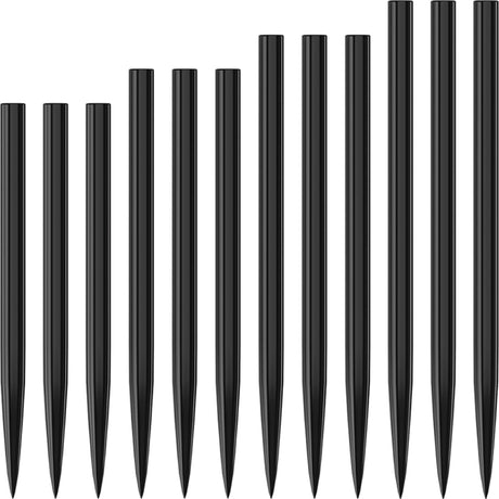 Harrows - Black Dart Points - 35mm 38mm 41mm 44mm -