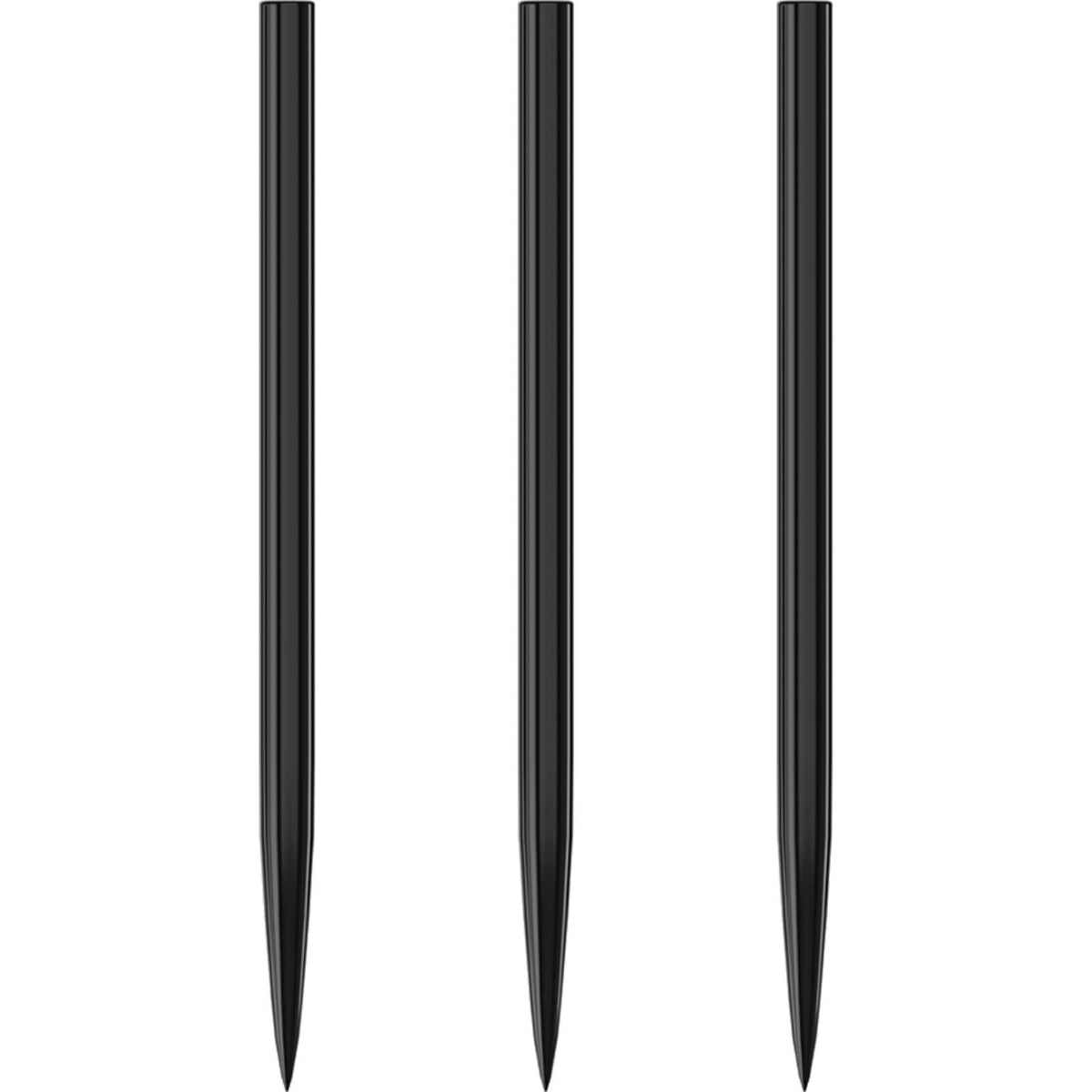 Point Accessories - Harrows - Black Dart Points - 35mm 38mm 41mm 44mm 44mm