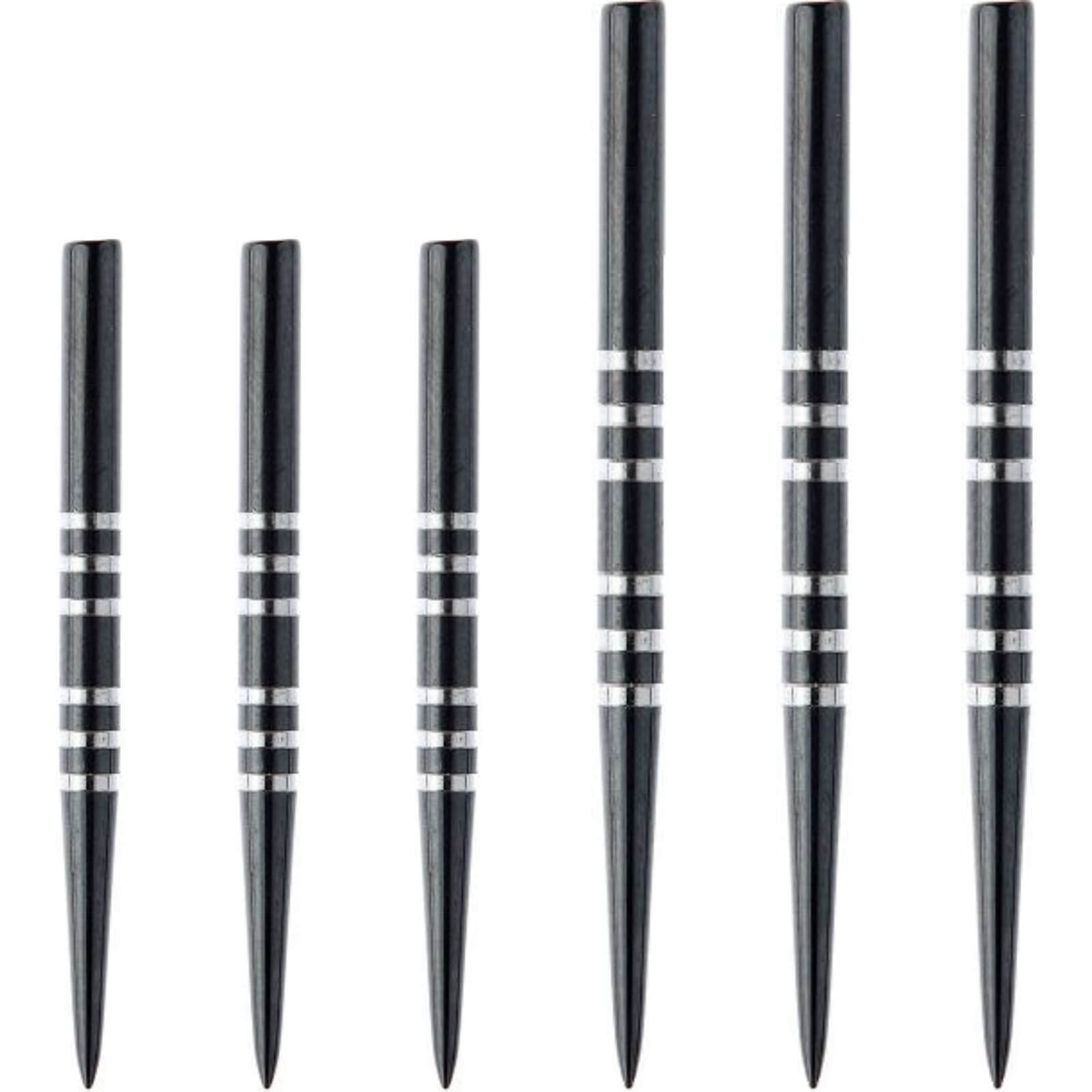 Point Accessories - Winmau - Black Re-Grooved Dart Points - 32mm 41mm